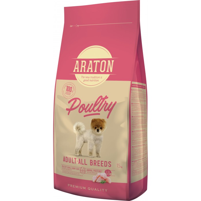ARATON POULTRY Adult All Breeds сухий корм для дорослих собак всіх порід 15 кг