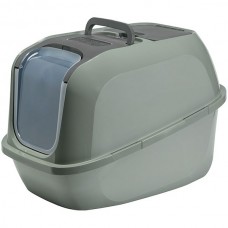Moderna Mega Deluxe закритий туалет для котів (оливковий) 