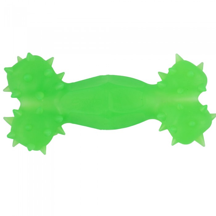 AGILITY іграшка для собак кістка з отвором (зелена) 15 см