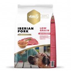 Amity Super Premium Iberian Pork сухий корм для собак з іберійською свининою 4 кг