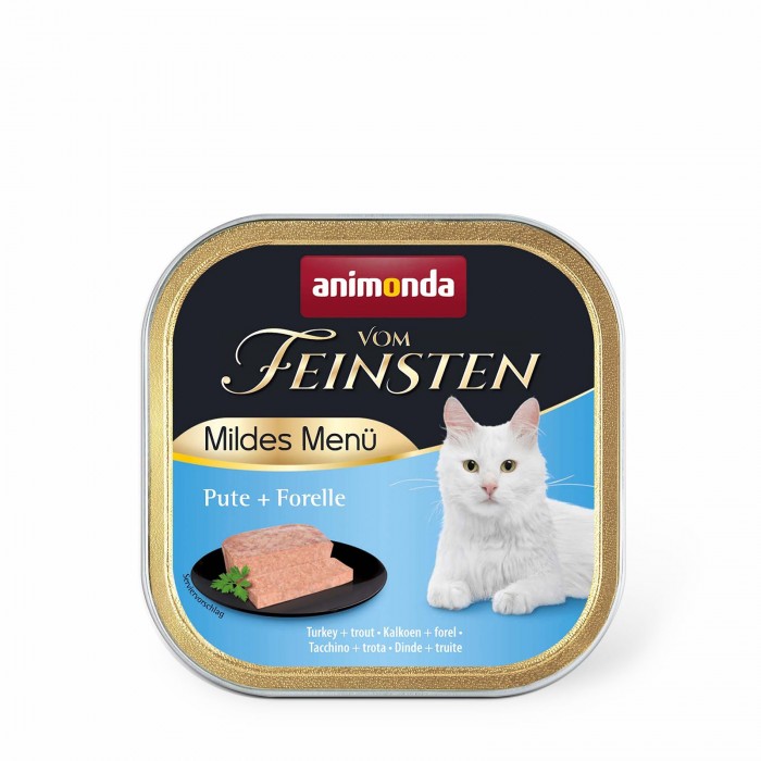 Animonda Vom Feinsten Adult Turkey + Trout вологий корм з індичкою та фореллю для котів 100 г