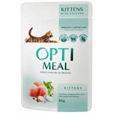 Optimeal for Kittens with Chicken вологий корм для кошенят з куркою у соусі 85 г