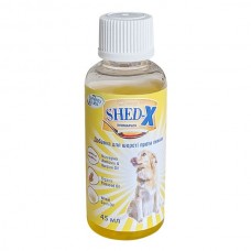 SynergyLabs Shed-X Dog добавка для зменшення линьки та покращення якості шерсті у собак 45 мл