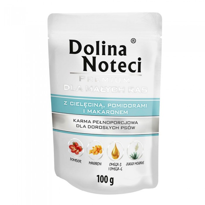 Dolina Noteci Premium з телятиною, помідорами та локшиною 100 г