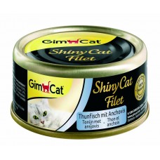 GimCat Shiny Cat Filet тунець та анчоус 70g