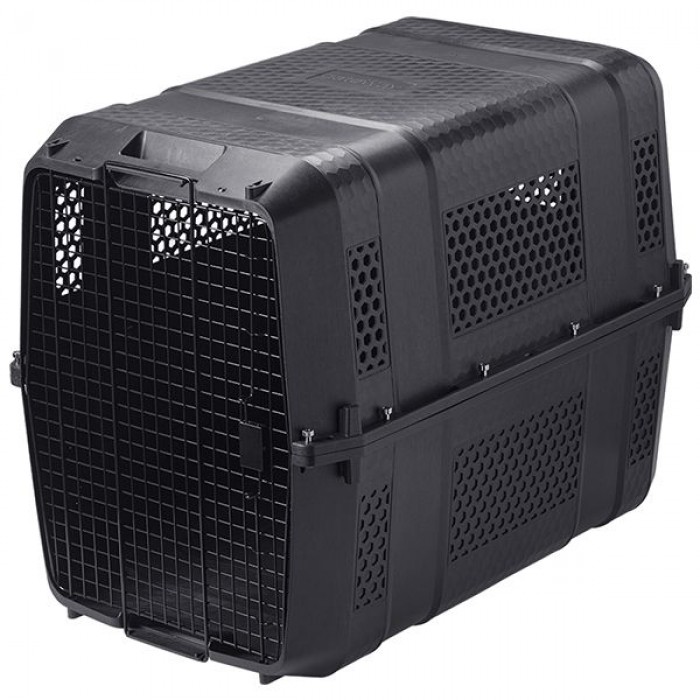 Moderna Gateway Giant транспортний бокс із замком IATA для собак до 40кг (чорний) 