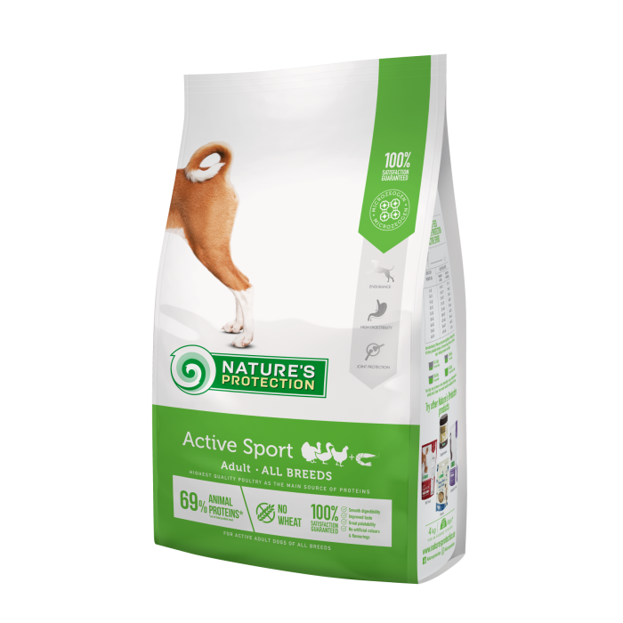 Nature's Protection Active Sport Adult All Breeds для спортивних собак 4 кг