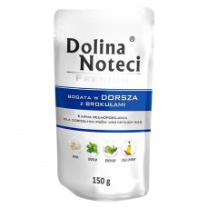 Dolina Noteci Premium вологий корм для собак з тріскою та брокколі 150 г