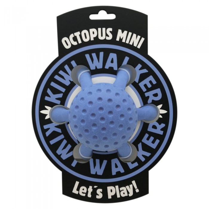 Kiwi Walker іграшка для собак восьминіг блакитний 13 см