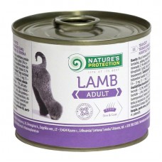 Nature's Protection Adult Lamb вологий корм для собак усіх порід з ягням 200 г*6шт.