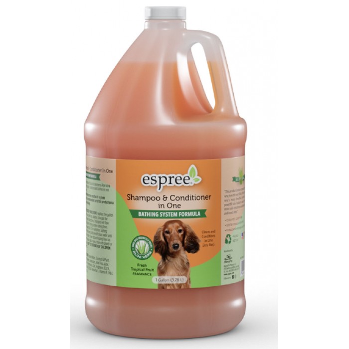 Еspree Shampoo & Conditioner in One шампунь-кондиціонер 2в1​ для собак 3,79 л