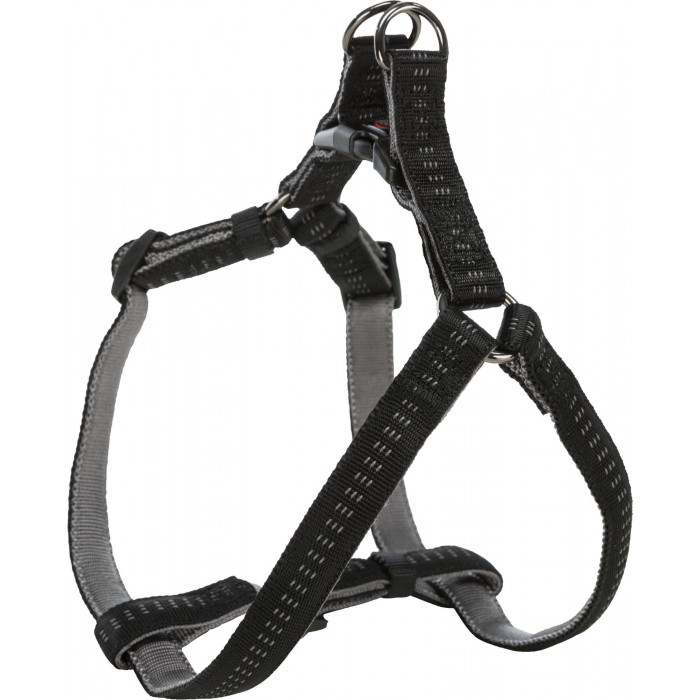 Trixie Softline Elegance шлея для собак гігантських порід (чорна) XL 80-100см/25мм