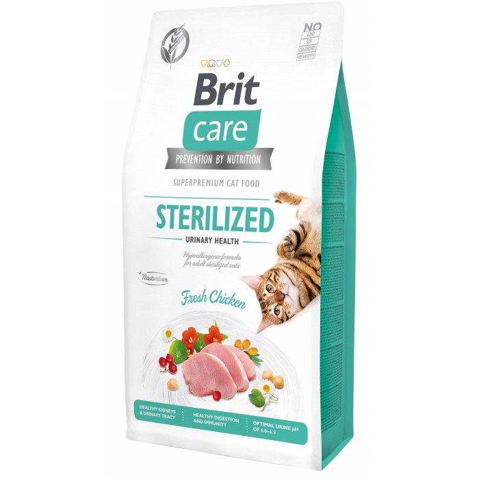 Brit Care Cat GF Sterilized Urinary Health, 7кг (урінарі для стерелізованих)