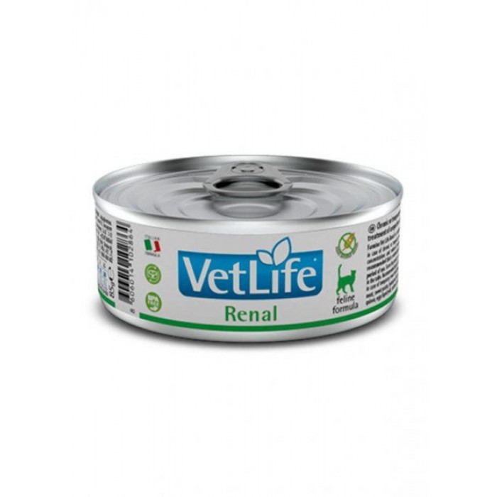 Farmina Vet Life Renal вологий корм для котів при захворюваннях нирок 85 г