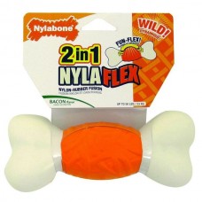 Nylabone Nyla Flex Weave Bone Giant іграшка для собак великих порід з ароматом бекону 14,5см