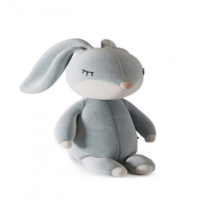 AnimAll GrizZzly м'яка іграшка для собак "Зайчик з пищалкою" (сіра)