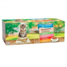 Stuzzy Cat Multipack вологий корм в соусі для котів (набір з 4-ма різними смаками) 4,08 кг