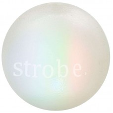 Planet Dog Strobe Ball іграшка для собак м'яч що світиться (білий) 7 см