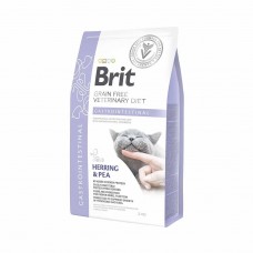 Brit GF Veterinary Diets Cat Gastrointestinal з оселедцем і горохом для котів 2 kg