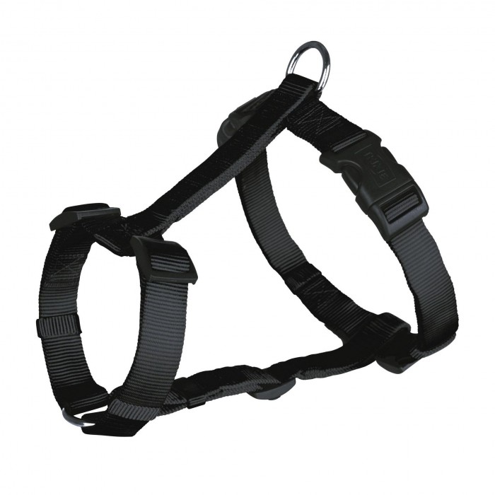 Trixie Classic шлея для собак середніх та великих порід (чорна) M-L 50-75см/20мм