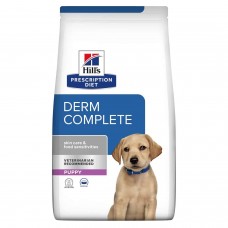 Hill's PD Canine Derm Complete Puppy для цуценят при алергії та харчовій непереносимості з яйцем та рисом 12 кг