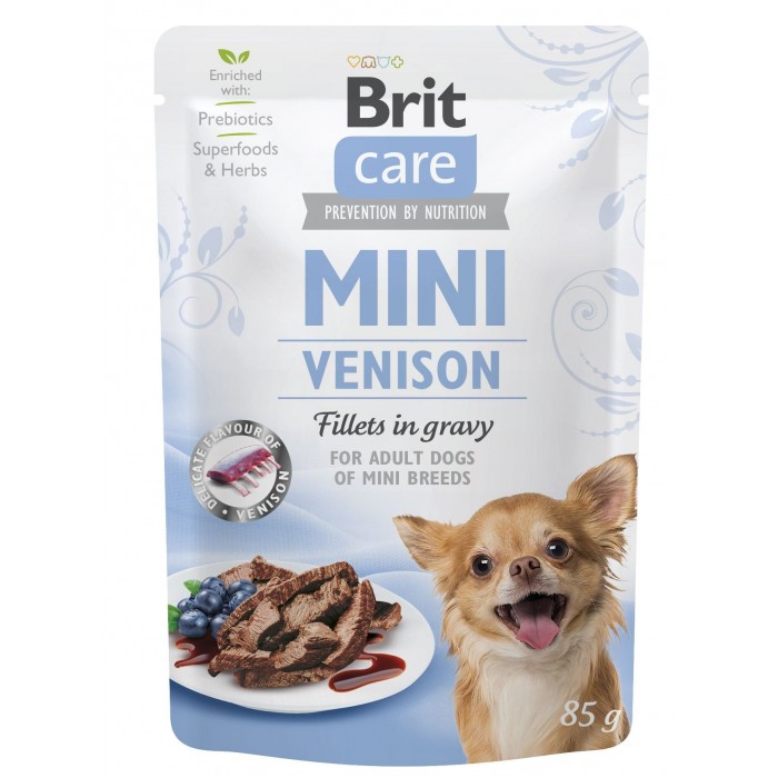 Brit Care Mini pouch філе в соусі дичинa 85g