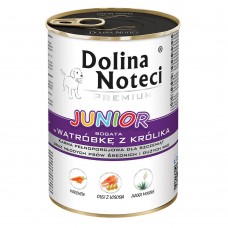 Dolina Noteci Premium вологий корм для цуценят з печінкою кролика 400 г