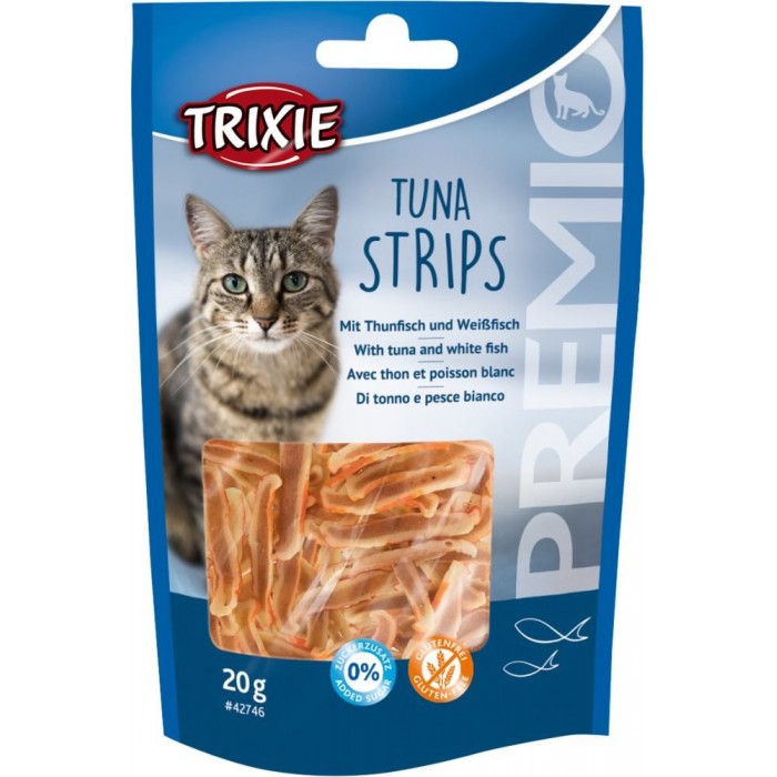 Trixie PREMIO Tuna Strips ласощі для котів смужки тунця 20гр