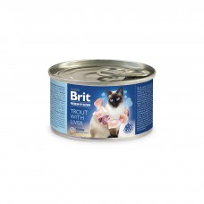 Brit Premium by Nature Cat форель з печінкою 200g
