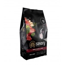 Savory Small Breed rich in Fresh Turkey and Lamb для собак малих порід 8 kg