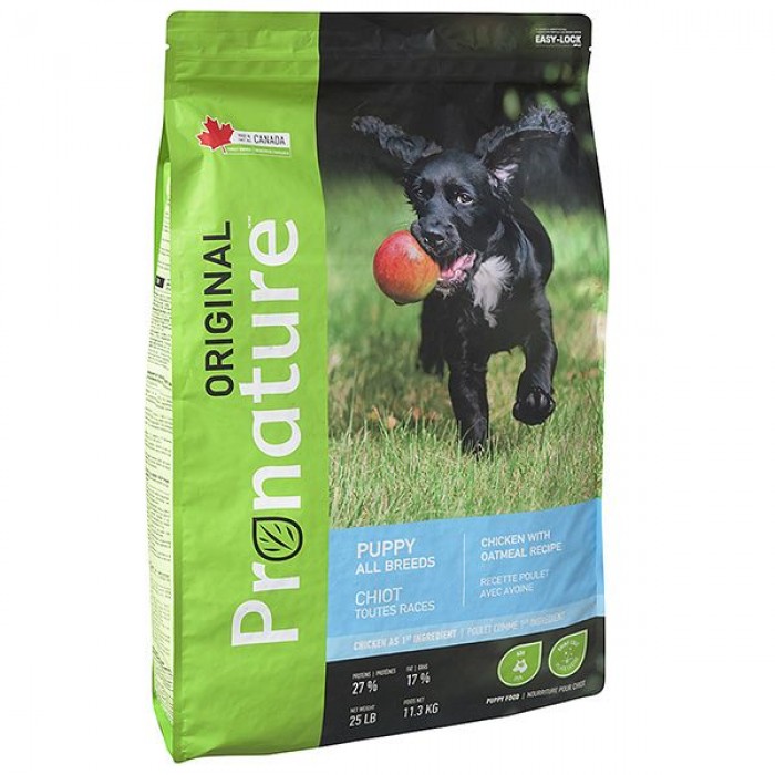 Pronature Original Puppy Chicken with Oatmeal сухий корм для цуценят з куркою 11,3 кг