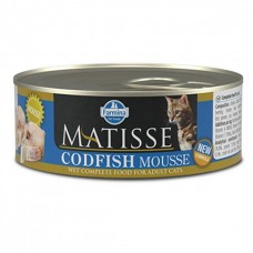 Farmina Matisse Cat Mousse Codfish вологий корм для котів з тріскою 85 г