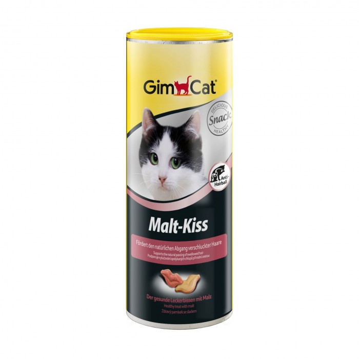 GimCat Malt Kiss для виведення шерсті зі шлунка кішок 450г/600шт.