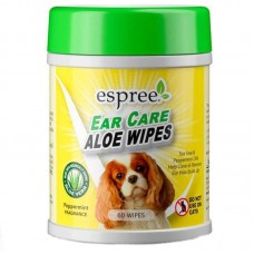 Espree Aloe Ear Care Pet Wipes вологі серветки з алое для чищення вух собак 60 шт