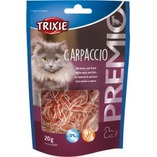 Trixie PREMIO Carpaccio ласощі для котів з качкою та рибою 20гр