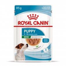 ROYAL CANIN MINI PUPPY вологий корм для цуценят малих порід у соусі 85г 