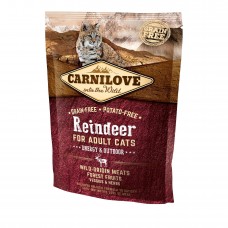 Carnilove Cat Energy and Outdoor з олениною та кабаном для активних котів 0,4 kg