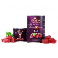 NUEVO ADULT вологий корм для котів з яловичиною 200 г 