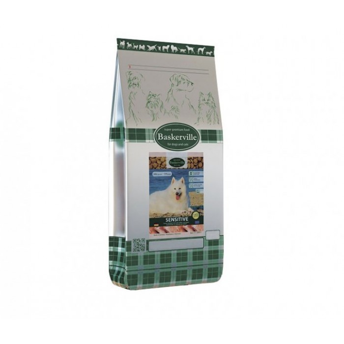 Baskerville Adult Sensitive Dog сухий корм для собак всіх порід з яловичиною та куркою 7,5 кг