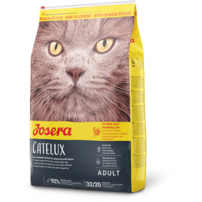 Josera Catelux сухий корм для котів з ефектом виведення шерсті 2 кг