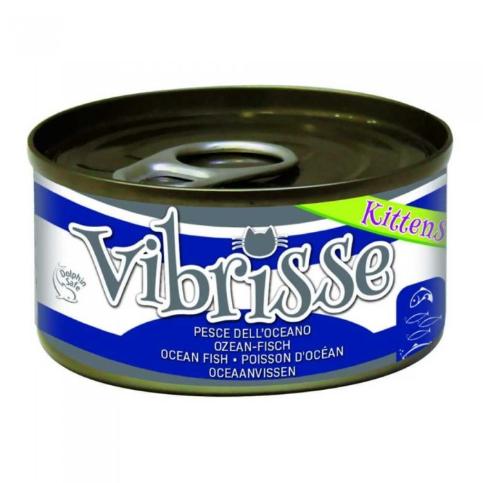 Vibrisse вологий корм для кошенят з океанською рибою 70 г