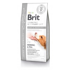Brit GF VetDiets Dog Mobility cухий корм для суглобів собак з оселедцем, лососем, горохом та гречкою 12 kg 