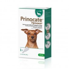 Prinocate KRKA протипаразитарні краплі для собак до 4 кг (3 піпетки по 0,4 мл)