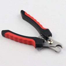 Пухнастики кігтеріз-кусачки для собак (чорний/червоний) 4х12,5 см