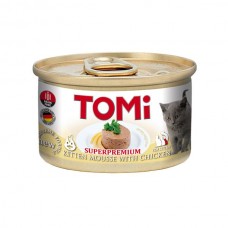 TOMI FOR KITTEN WITH CHICKEN м’ясний мус з куркою для кошенят 85 г