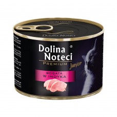 Dolina Noteci Premium вологий корм з індичкою для кошенят 185 г