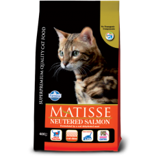 Farmina Matisse Neutered Salmon сухий корм для стерилізованих котів з лососем​ 0,4 кг