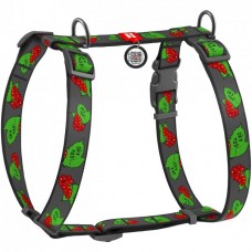 Collar WAUDOG Nylon Н-подібна шлея "Калина" з QR-паспортом для собак S