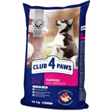 Club 4 Paws Premium Puppies All Breeds сухий корм для цуценят з куркою 14 кг