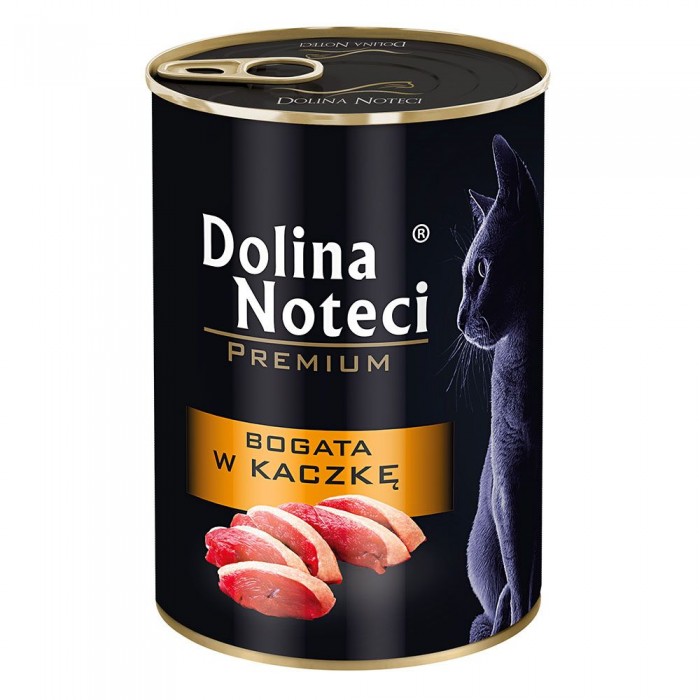Dolina Noteci Premium вологий корм з качкою для котів 400 г